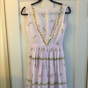 Vintage embroidered sundress